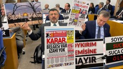 Ticaret Bakanı Ömer Bolat’a Meclis'te İsrail protestosu