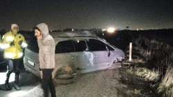 Tekirdağ'da Araç Şarampole Uçtu, Sürücü Öldü