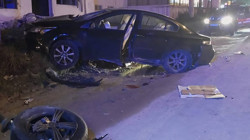 Samsun'da Otomobil Kamyonetle Çarpıştı, 7 Kişi Yaralı