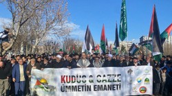 Diyarbakır'da 'Dünya Kudüs Haftası' Yürüyüşü
