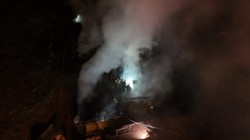 Sarıyer'de Bir Ev Küle Döndü