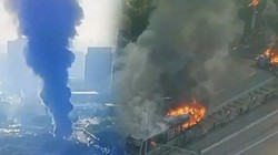 Bir Uçak Kazası da Brezilya'da! Caddedeki İnsanların Üzerine Düştü