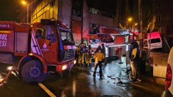 Bağcılar'da Tekstil Atölyesinde Korkutan Yangın