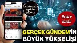 Tüm Okurlarımıza Teşekkürler... Sizlerle Birlikte Büyüyoruz