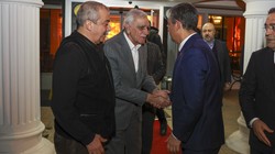Özgür Özel'den Ahmet Türk'e Geçmiş Olsun Ziyareti