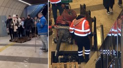 Cennet Mahallesi Metrobüs Alt Geçidini Su Bastı