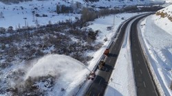 Karayolları Ekipleri Gümüşhane ve Bayburt İçin Teyakkuza Geçti