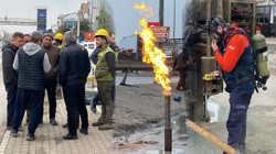 13 Gündür Yanıyordu! Kartepe'de Yer Altından Yine Gaz Çıktı