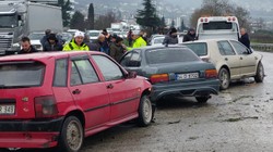 Samsun'da Feci Kaza! 11 Araç Birbirine Girdi