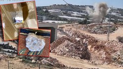 Otoyol Şantiyesinde Patlama! Anne Kız Ölümden Döndü