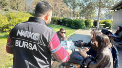 Bursa'da Narkotik Polisi Uyuşturucuyla Mücadele Eğitimi Verdi