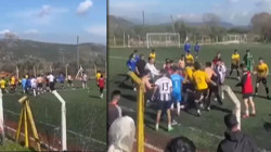 Futbol Maçı Meydan Savaşına Döndü: Yöneticiler, Taraftarlar ve Futbolcular Birbirine Girdi