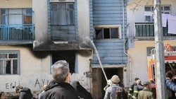 5 Katlı Apartmanda Yangın Paniği