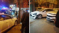 Bayrampaşa'da Korkunç Kaza: Otomobil Kıraathaneye Daldı