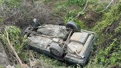 Aydın'da Feci Kaza, Otomobil Devrildi 7 Kişi Yaralandı