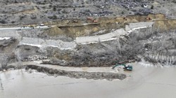 Gümüşhane'de Heyelan Sonrası Acil Önlem