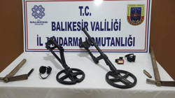 Balıkesir’de Kaçak Kazıya Suçüstü