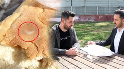 Ekmeğin İçinden Çıktı! Mide Bulandıran Görüntü: Ağzına Attı, Çiğnedi, Neye Uğradığını Şaşırdı