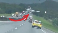 Brezilya'da Motoru Duran Uçak Otoyola İnmek Zorunda Kaldı