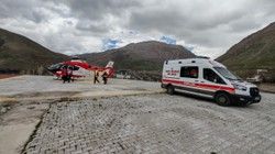 Hamile Kadına Ambulans Uçakla Müdahale
