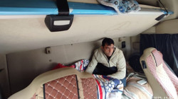 Kaçak Göçmenler Tırda Uyurken Yakalandı