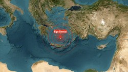 Ege Denizi'nde Peş Peşe Deprem