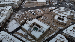 Sivas'a Nisan Sürprizi: Kent Beyaza Büründü