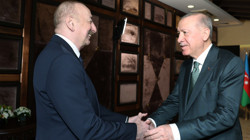Cumhurbaşkanı Erdoğan, Azerbaycan Cumhurbaşkanı Aliyev ile Bir Araya Geldi