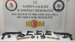 Samsun'un İki İlçesinde Silah Operasyonu