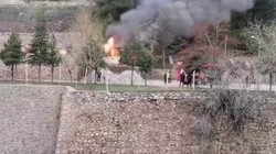 Yanan Konteyner Kullanılamaz Hale Geldi