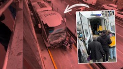 Avcılar'da Metrobüs Kazası! Yaralılar Var
