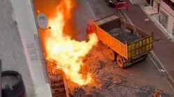 İstanbul'da 4 Katlı Binada Doğal Gaz Patlaması