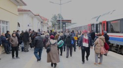 Turistik Tuz Ekspresi İlk Seferi İçin Yola Çıktı