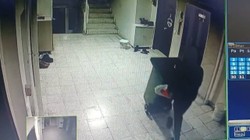 Çöp Arabasıyla Hırsızlık Kamerada