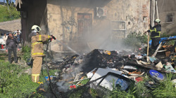 Metruk Binada Yangın Paniği