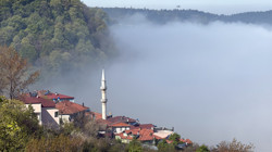 Amasra'ya Sis Çöktü