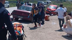 Manisa’da Trafik Kazası, 1'i Çocuk 4 Yaralı