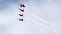 Türk Yıldızları'ndan Prova Uçuşu