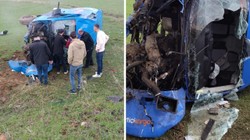 Bitlis'te Kargo Aracı Takla Attı: 4 Kişi Yaralandı
