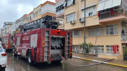 Kömürlükte Çıkan Yangın Panik Yarattı