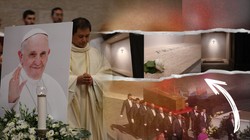 Papa Franciscus'un Mezarından İlk Kareler, 250 Bin Kişilik Tören Sonrası Halka Açıldı