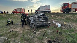Nevşehir'de 2 Otomobil Çarpıştı, 1 Ölü, 3 Yaralı
