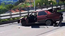 Tunceli-Elazığ Karayolunda Otomobil Takla Attı: 1 Yaralı