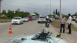 Hatay'da Tır Faciası! Kaza Sonrası Yangın Çıktı