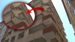 İstanbul Yine Sallandı! 4.0'lük Depreme Bile Dayanamadı... Bahçelievler'de Bir Binanın 2 Balkonu Çöktü: 1 Yaralı
