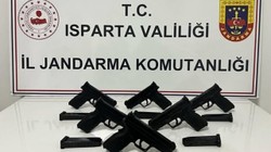 Isparta'da Ruhsatsız Silah Operasyonu
