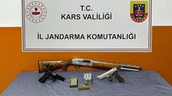 Kars'ta Silah Ele Geçirildi