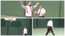 Suriye Devlet Başkanı Ahmed eş-Şara, Takım Elbiselerle Basketbol Oynadı