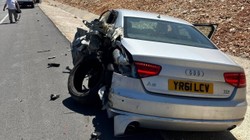 Bilecik'te Emniyet Şeridinde Feci Kaza: 1 Yaralı