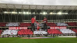 Sivasspor Taraftarından İlginç Kareografi